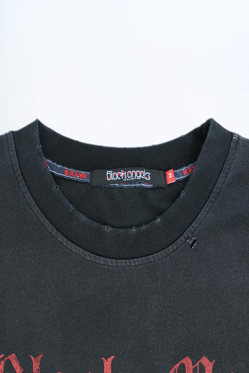 Black Sabbath aged t shirt