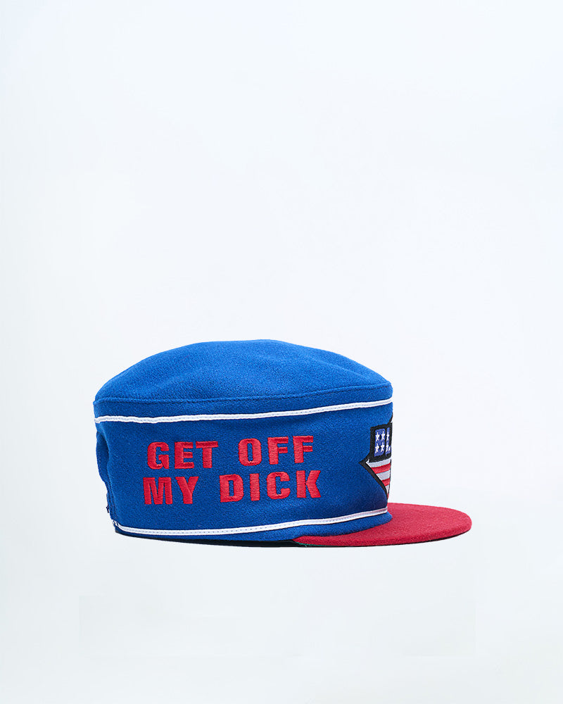 GOMD Pillbox Hat (Red + White + Blue)