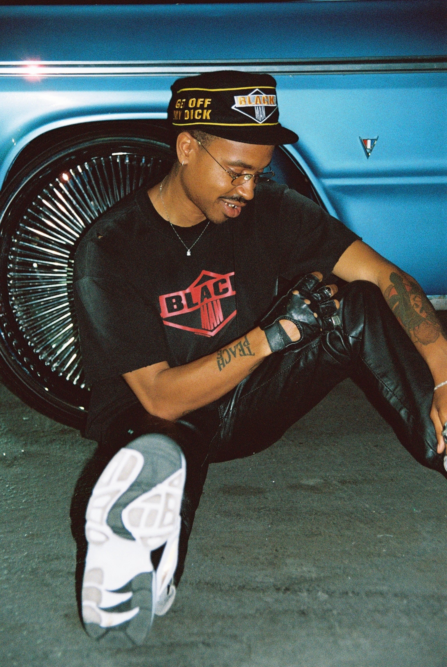 GOMD Pillbox Hat (Yellow + Black)