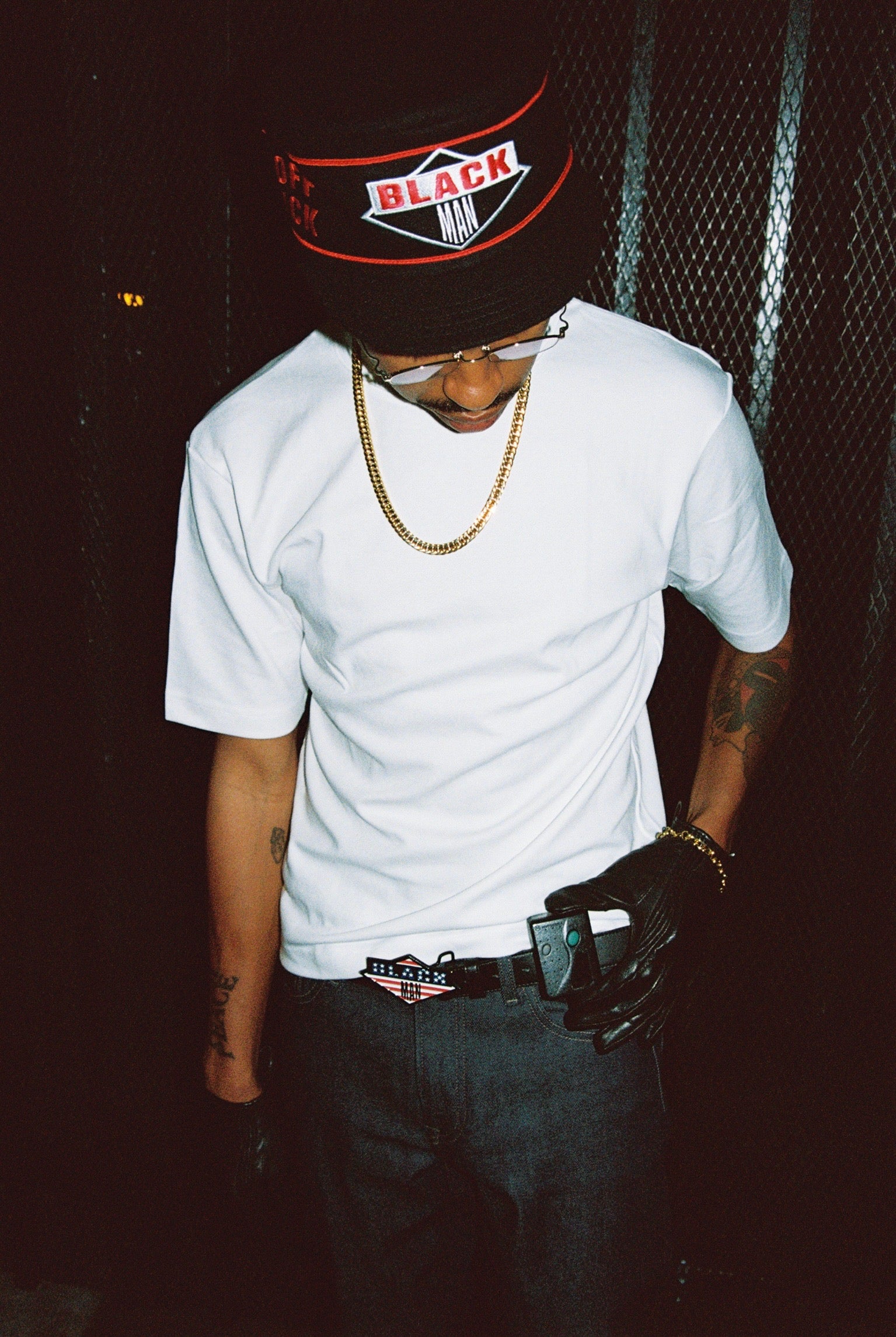 GOMD Pillbox Hat (Red + Black)