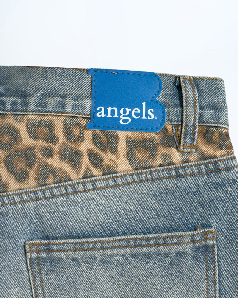 70s Leo Straight Leg Light Washed Denim