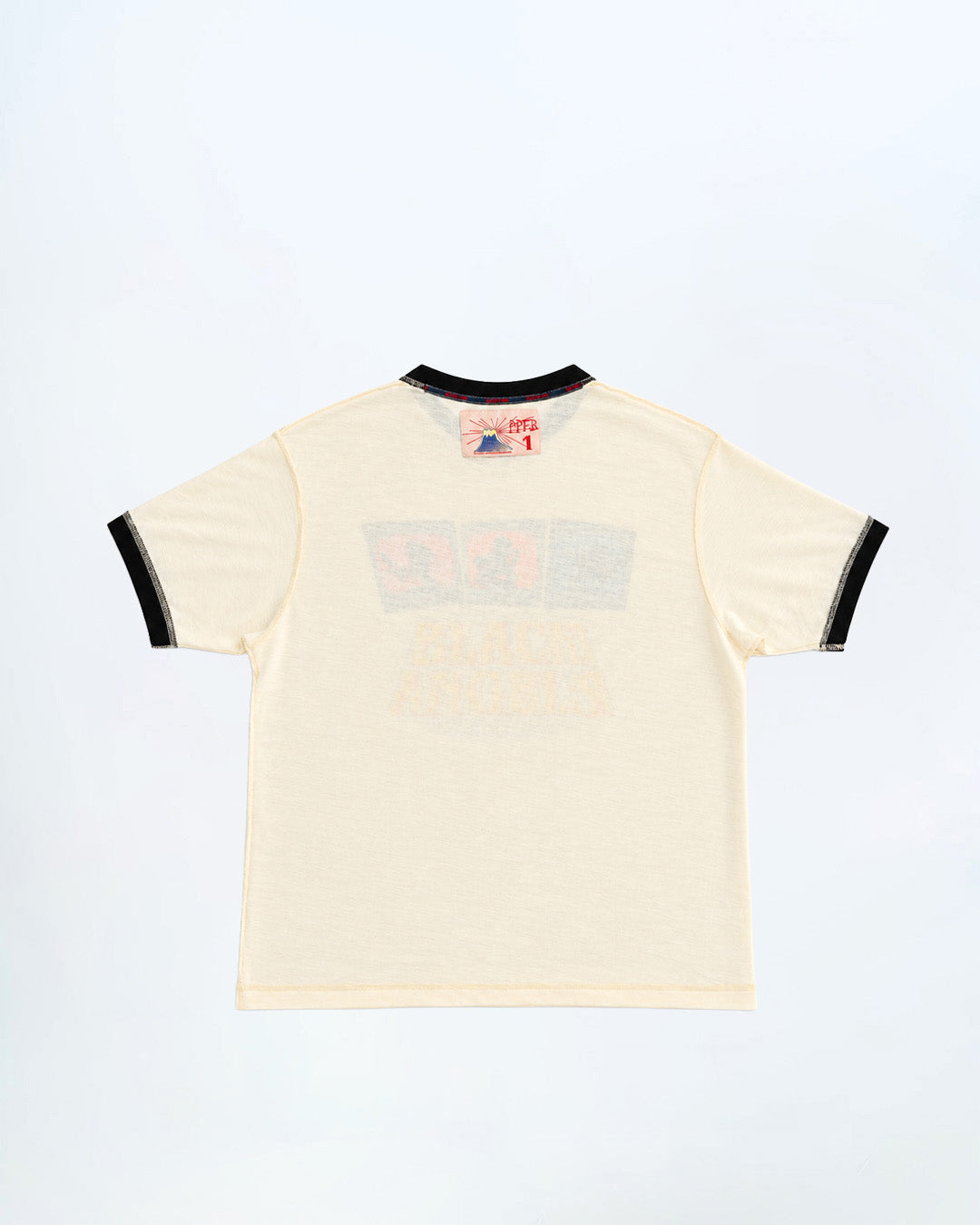 BLACK ANGELS AGED REVERSIBLE RINGER T-SHIRT
