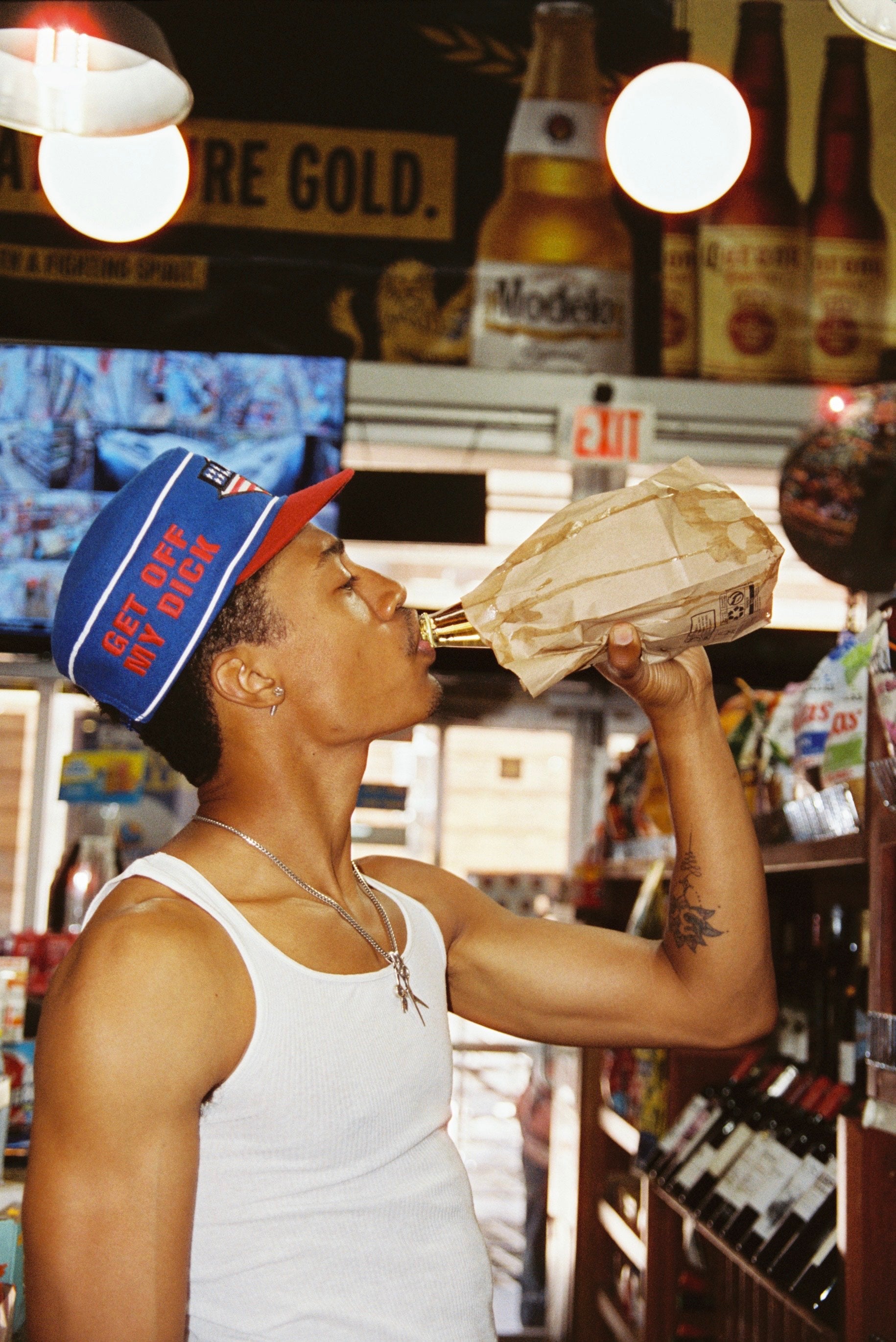 GOMD Pillbox Hat (Red + White + Blue)