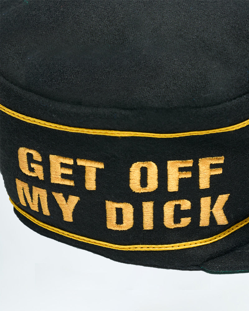 GOMD Pillbox Hat (Yellow + Black)