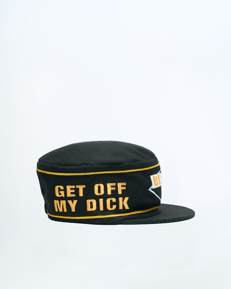 GOMD Pillbox Hat (Yellow + Black)