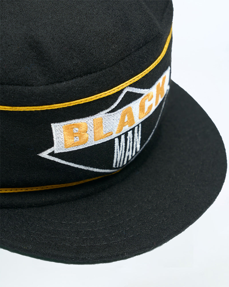 GOMD Pillbox Hat (Yellow + Black)