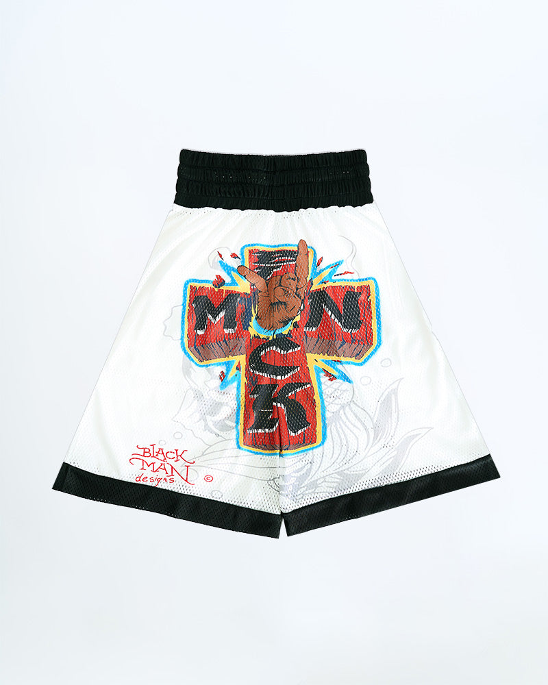 Pangea “Where is Africa Oversized shorts