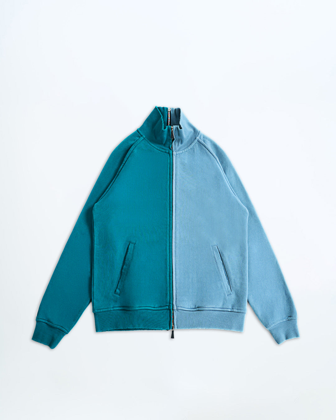 TWO TONE ZIP UP JACKET  ***PRE-ORDER***