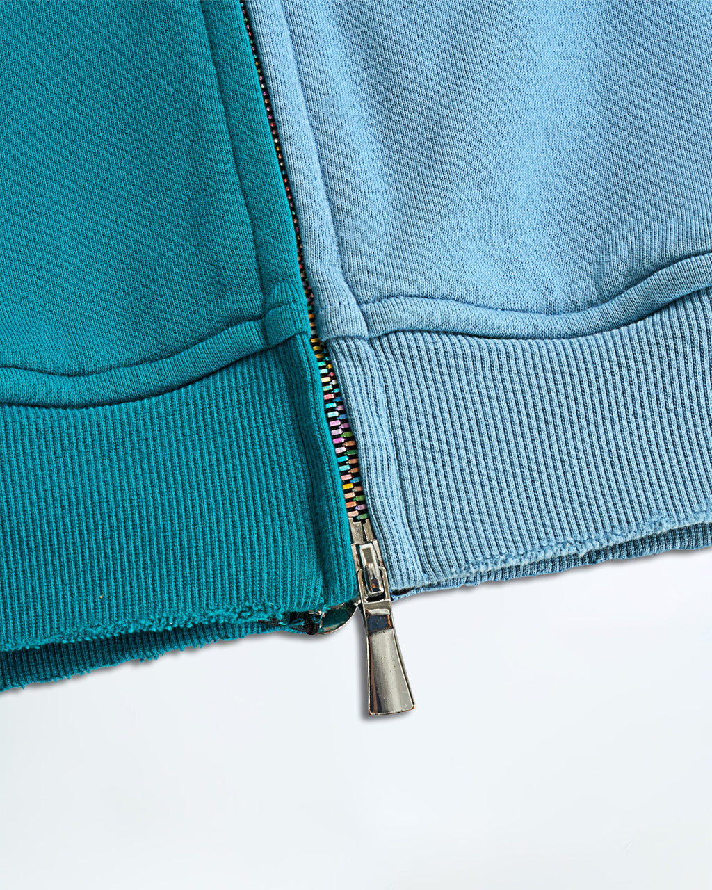 TWO TONE ZIP UP JACKET  ***PRE-ORDER***