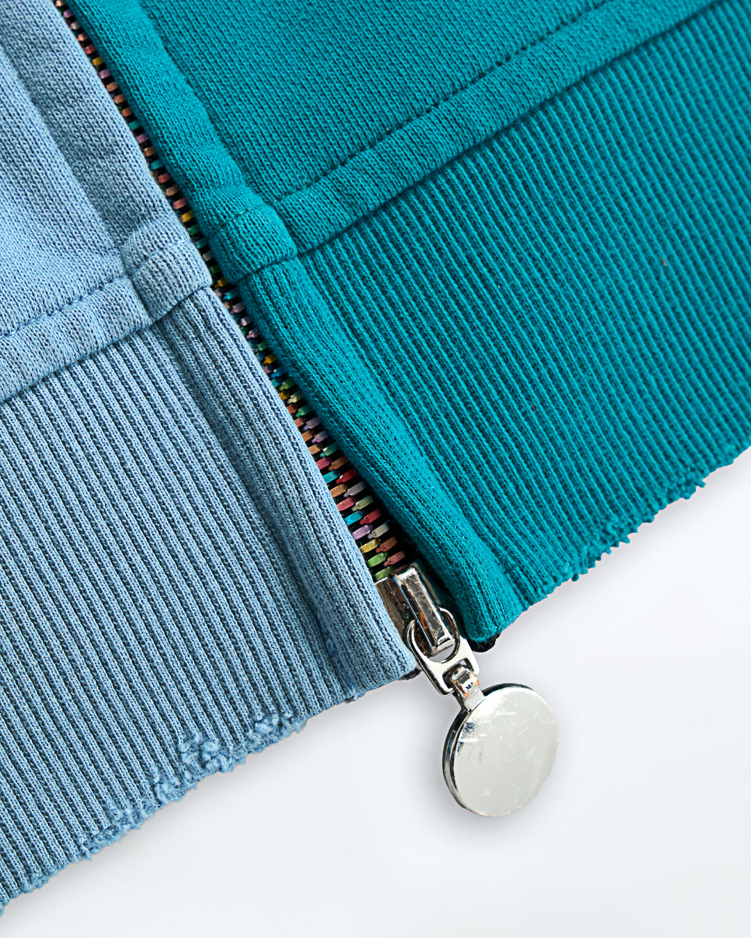 TWO TONE ZIP UP JACKET  ***PRE-ORDER***