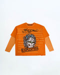 BLACKMAN MEETS MARLEY L/S (ORANGE)